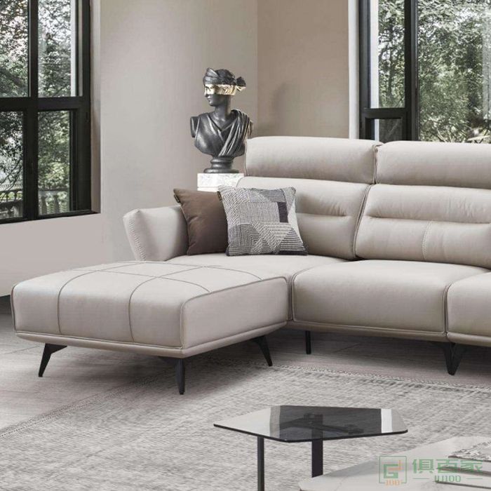 澳亿佳家具住宅沙发系列高回弹海绵意式极简轻奢沙发